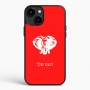 כיסוי בעיצוב אישי עם השם שלך לדגם - Apple iPhone 15 Plus בעיצוב ראש פיל