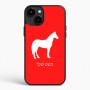 כיסוי בעיצוב אישי עם השם שלך לדגם - Apple iPhone 15 Plus בעיצוב סוס