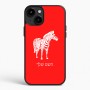 כיסוי בעיצוב אישי עם השם שלך לדגם - Apple iPhone 15 Plus בעיצוב זברה
