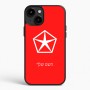 כיסוי בעיצוב אישי עם השם שלך לדגם - Apple iPhone 15 Plus בעיצוב קרייזלר
