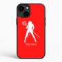 כיסוי בעיצוב אישי עם השם שלך לדגם - Apple iPhone 15 Plus בעיצוב אישה שטן