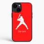 כיסוי בעיצוב אישי עם השם שלך לדגם - Apple iPhone 15 Plus בעיצוב שחקן בייסבול