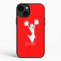 כיסוי בעיצוב אישי עם השם שלך לדגם - Apple iPhone 15 Plus בעיצוב מעודדת
