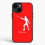 כיסוי בעיצוב אישי עם השם שלך לדגם - Apple iPhone 15 Plus בעיצוב לוחם סייף