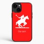 כיסוי בעיצוב אישי עם השם שלך לדגם - Apple iPhone 15 Plus בעיצוב שחקן פולו - סוס