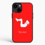 כיסוי בעיצוב אישי עם השם שלך לדגם - Apple iPhone 15 Plus בעיצוב אישה מתאמנת