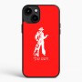 כיסוי בעיצוב אישי עם השם שלך לדגם - Apple iPhone 15 Plus בעיצוב קאובוי המערב הפרוע