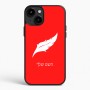 כיסוי בעיצוב אישי עם השם שלך לדגם - Apple iPhone 15 Plus בעיצוב נוצת נוצה