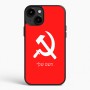 כיסוי בעיצוב אישי עם השם שלך לדגם - Apple iPhone 15 Plus בעיצוב פטיש ומגל