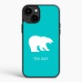 כיסוי בעיצוב אישי עם השם שלך לדגם - Apple iPhone 15 Plus בעיצוב דוב