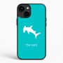 כיסוי בעיצוב אישי עם השם שלך לדגם - Apple iPhone 15 Plus בעיצוב כריש ראש פטיש