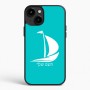 כיסוי בעיצוב אישי עם השם שלך לדגם - Apple iPhone 15 Plus בעיצוב סירה