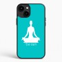כיסוי בעיצוב אישי עם השם שלך לדגם - Apple iPhone 15 Plus בעיצוב אימון יוגה