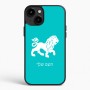 כיסוי בעיצוב אישי עם השם שלך לדגם - Apple iPhone 15 Plus בעיצוב מזלות - אריה