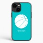 כיסוי בעיצוב אישי עם השם שלך לדגם - Apple iPhone 15 Plus בעיצוב כדורסל