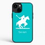 כיסוי בעיצוב אישי עם השם שלך לדגם - Apple iPhone 15 Plus בעיצוב שחקן פולו - סוס