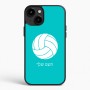 כיסוי בעיצוב אישי עם השם שלך לדגם - Apple iPhone 15 Plus בעיצוב כדור כדורעף