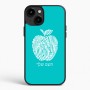 כיסוי בעיצוב אישי עם השם שלך לדגם - Apple iPhone 15 Plus בעיצוב הדפס תפוח