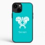 כיסוי בעיצוב אישי עם השם שלך לדגם - Apple iPhone 15 Plus בעיצוב פרחי קרן