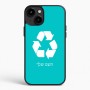 כיסוי בעיצוב אישי עם השם שלך לדגם - Apple iPhone 15 Plus בעיצוב למחזר