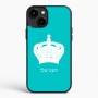 כיסוי בעיצוב אישי עם השם שלך לדגם - Apple iPhone 15 Plus בעיצוב כתר מלכותי