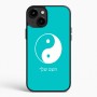 כיסוי בעיצוב אישי עם השם שלך לדגם - Apple iPhone 15 Plus בעיצוב סמל יינג יאנג