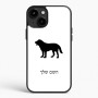 כיסוי בעיצוב אישי עם השם שלך לדגם - Apple iPhone 15 Plus בעיצוב כלב