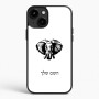 כיסוי בעיצוב אישי עם השם שלך לדגם - Apple iPhone 15 Plus בעיצוב ראש פיל