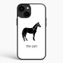 כיסוי בעיצוב אישי עם השם שלך לדגם - Apple iPhone 15 Plus בעיצוב סוס