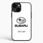 כיסוי בעיצוב אישי עם השם שלך לדגם - Apple iPhone 15 Plus בעיצוב סובארו