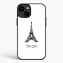 כיסוי בעיצוב אישי עם השם שלך לדגם - Apple iPhone 15 Plus בעיצוב מגדל אייפל