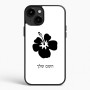 כיסוי בעיצוב אישי עם השם שלך לדגם - Apple iPhone 15 Plus בעיצוב פרח היביסקוס
