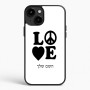 כיסוי בעיצוב אישי עם השם שלך לדגם - Apple iPhone 15 Plus בעיצוב אהבה