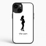 כיסוי בעיצוב אישי עם השם שלך לדגם - Apple iPhone 15 Plus בעיצוב אישה בהריון