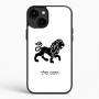 כיסוי בעיצוב אישי עם השם שלך לדגם - Apple iPhone 15 Plus בעיצוב מזלות - אריה