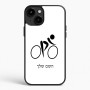 כיסוי בעיצוב אישי עם השם שלך לדגם - Apple iPhone 15 Plus בעיצוב אופניים אולימפיים