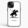 כיסוי בעיצוב אישי עם השם שלך לדגם - Apple iPhone 15 Plus בעיצוב שחקן פולו - סוס
