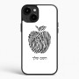 כיסוי בעיצוב אישי עם השם שלך לדגם - Apple iPhone 15 Plus בעיצוב הדפס תפוח