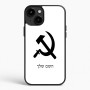 כיסוי בעיצוב אישי עם השם שלך לדגם - Apple iPhone 15 Plus בעיצוב פטיש ומגל