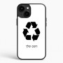 כיסוי בעיצוב אישי עם השם שלך לדגם - Apple iPhone 15 Plus בעיצוב למחזר