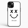 כיסוי בעיצוב אישי עם השם שלך לדגם - Apple iPhone 15 Plus בעיצוב סמיילי