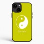 כיסוי בעיצוב אישי עם השם שלך לדגם - Apple iPhone 15 Plus בעיצוב סמל יינג יאנג