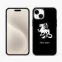 כיסוי בעיצוב אישי עם השם שלך לדגם - Apple iPhone 15 Plus בעיצוב דרקון