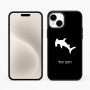 כיסוי בעיצוב אישי עם השם שלך לדגם - Apple iPhone 15 Plus בעיצוב כריש ראש פטיש