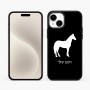 כיסוי בעיצוב אישי עם השם שלך לדגם - Apple iPhone 15 Plus בעיצוב סוס