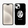 כיסוי בעיצוב אישי עם השם שלך לדגם - Apple iPhone 15 Plus בעיצוב פני אריה