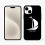 כיסוי בעיצוב אישי עם השם שלך לדגם - Apple iPhone 15 Plus בעיצוב סירה