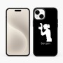כיסוי בעיצוב אישי עם השם שלך לדגם - Apple iPhone 15 Plus בעיצוב צלמת - אישה