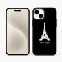 כיסוי בעיצוב אישי עם השם שלך לדגם - Apple iPhone 15 Plus בעיצוב מגדל אייפל