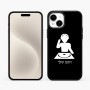 כיסוי בעיצוב אישי עם השם שלך לדגם - Apple iPhone 15 Plus בעיצוב אזור מוזיקה של די ג'יי